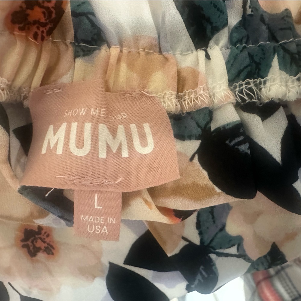 Show Me Your Mumu floral mini Christie Dress size Large